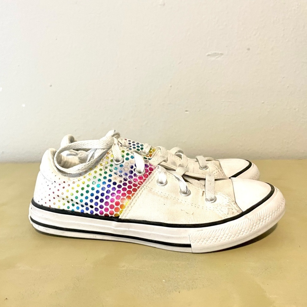 Converse Pride Rainbow Dot Madison‎ Shoes Sneaker Kids Size 3